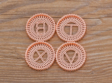 Load image into Gallery viewer, Hot Sale A-Z Initials 3 Colors Chooses Micro Pave CZ Letter Pendant Necklaces